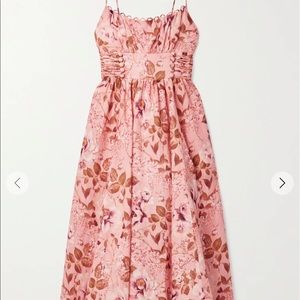 Zimmermann midi rosa dress size 3